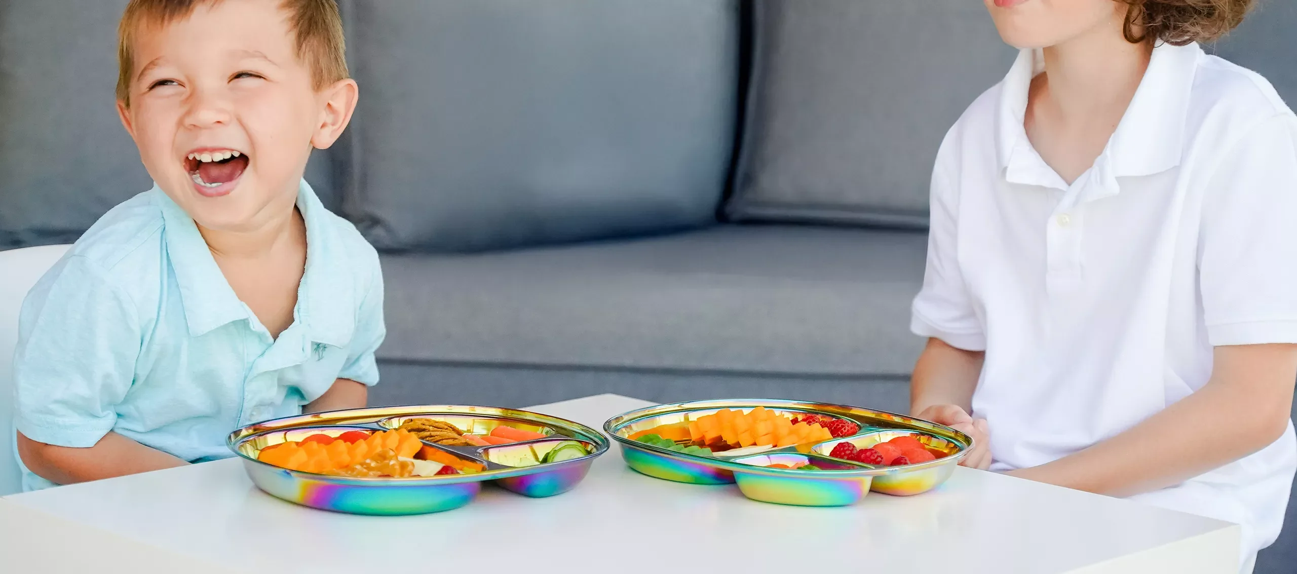 Vibrant, Pediatrician-Designed Steel Tableware