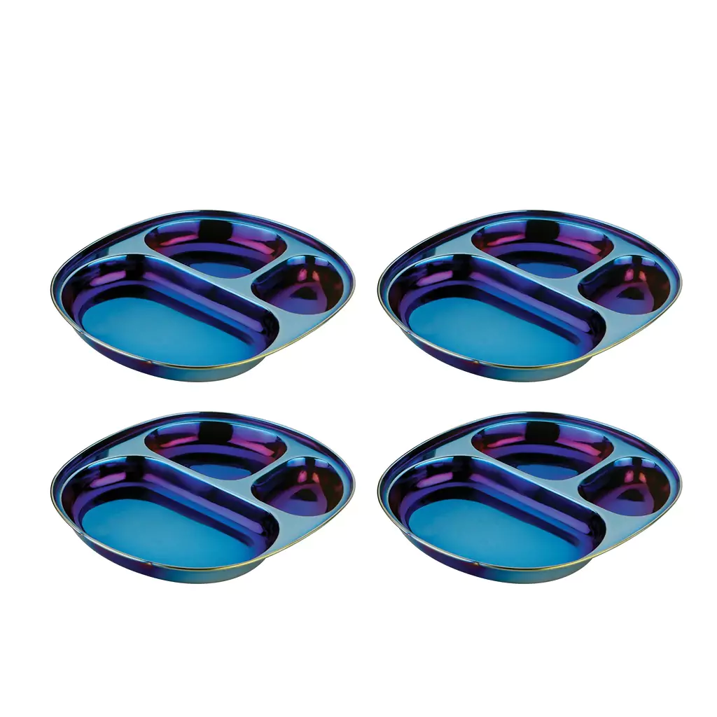 Balanced Bites Divided Plates (Set of 4)