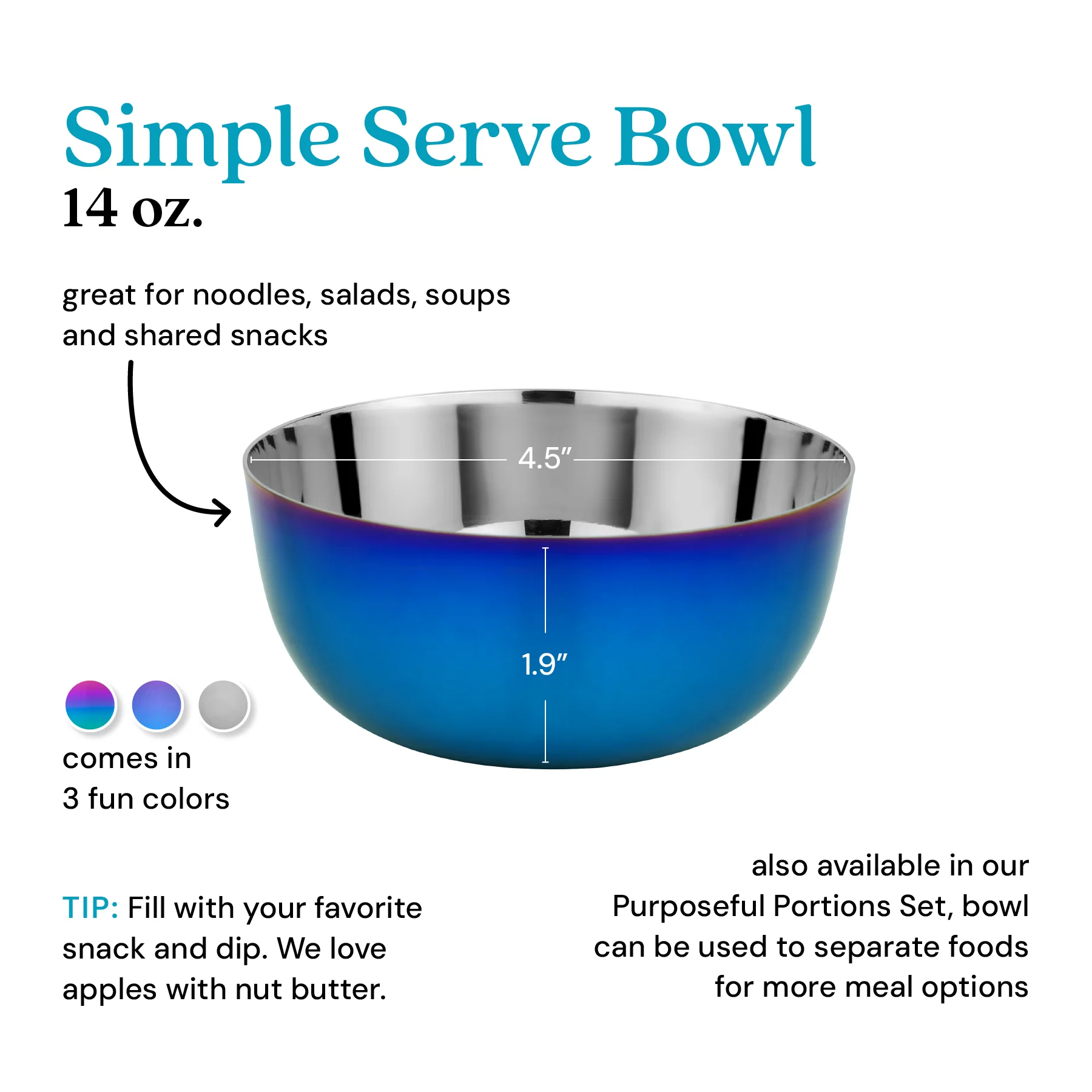 Simple Serve Bowls - 14 oz (Set of 4) - Image 4