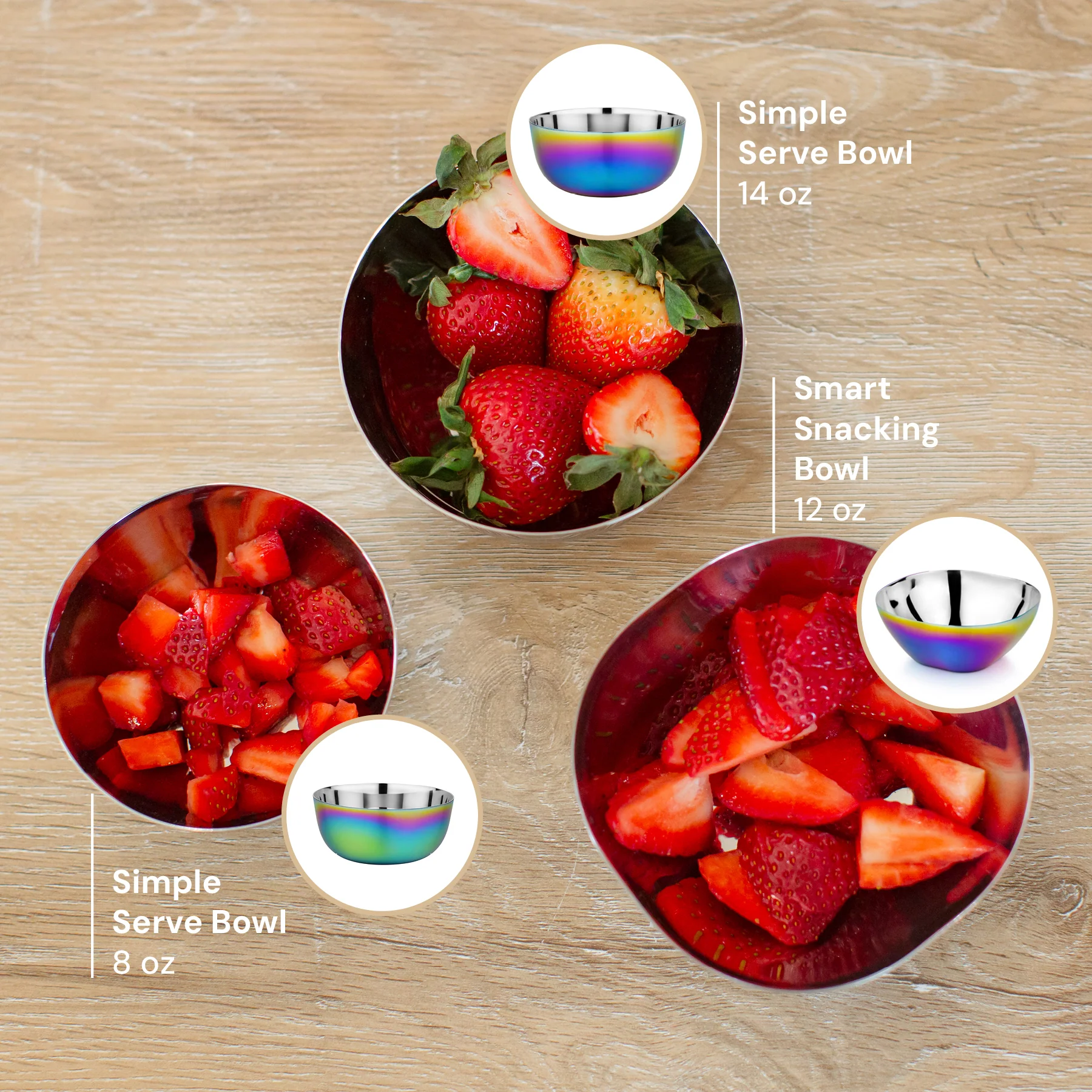Simple Serve Bowls - 8 oz (Set of 4) - Image 13