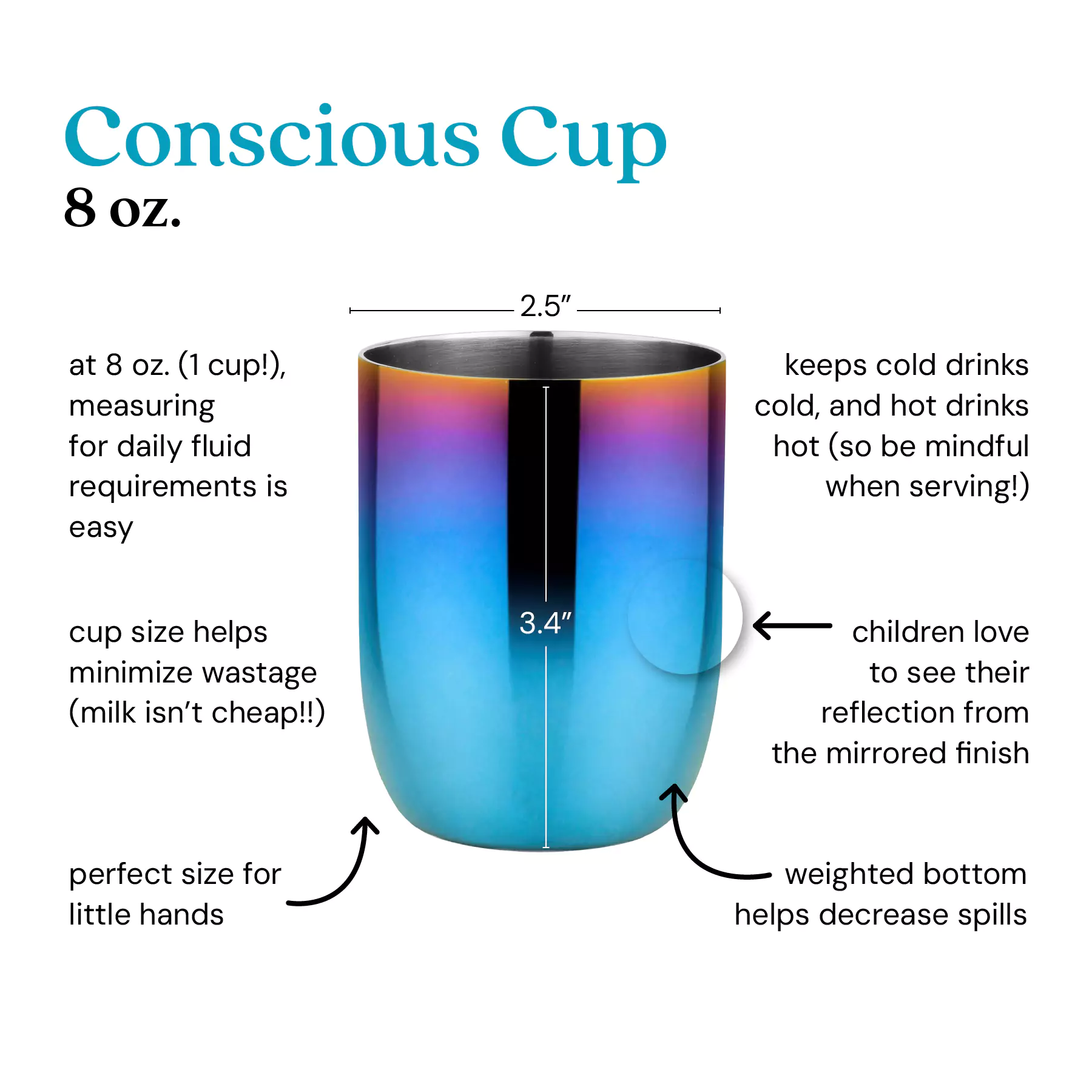 Conscious Cup - 8 oz - Image 10